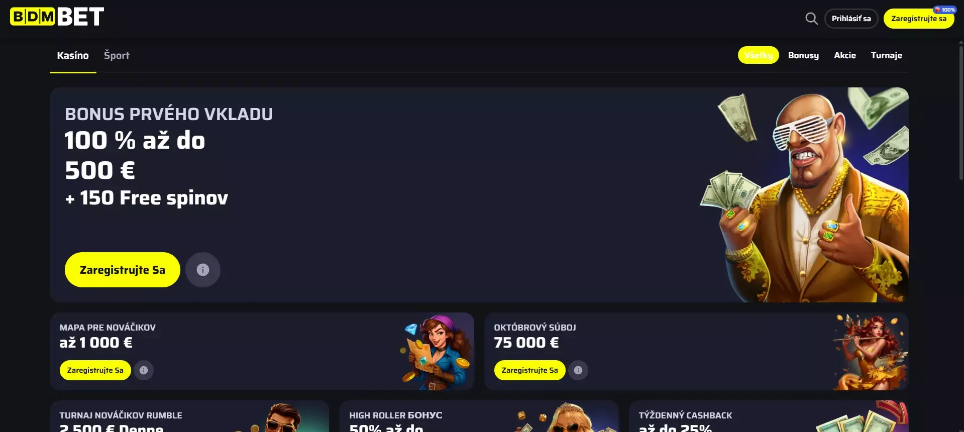 BDMbet stávky